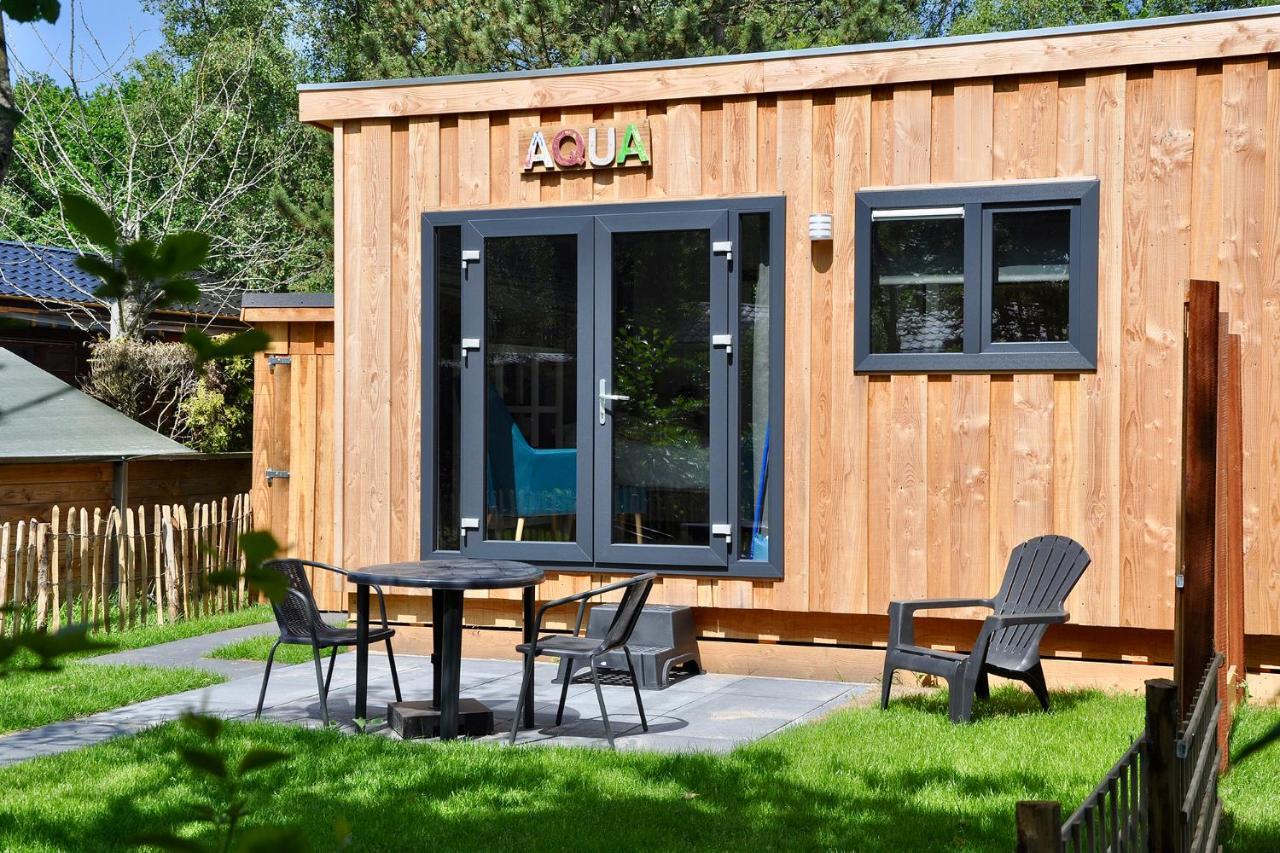 הוילה Sint Maartensvlotbrug Chalet Studio Aqua - Campanula - Sint Maartenszee מראה חיצוני תמונה